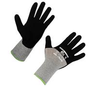 Towa SG A187 Gloves Size 7/S Nitrile Coating Black/Grey