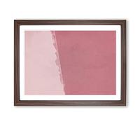 Towards The Top In Abstract Modern Art Framed Print | A2 Walnut Framed Wall Art | Ready to Hang | Abstract Fantasy Picture | Living Room Bedroom Lounge Office