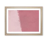 Towards The Top In Abstract Modern Art Framed Print | A3 Oak Framed Wall Art | Ready to Hang | Abstract Fantasy Picture | Living Room Bedroom Lounge Office
