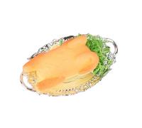 TOWARDSNAN 1/12 Scale Christmas Turkey Kitchen Scene Model with Tiny Roasting Oven Celebratory Garnishes Realistic Particulars Detailed Miniature Christmas Model