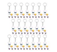 TOWARDSNAN 20Pcs Alpacas Holders Soft PVC Cartoon Alpacas Party Supplies Unique Accessories Suitable for Own Use and Gifts Fashion Pendant