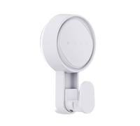 TOWARDSNAN 2pcs Reusable Vacuum Mounts Adhesive Hanger Clear Ceiling Mount Hook for Renters and Temporary Living Hanger