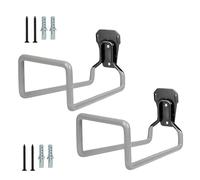 TOWARDSNAN 2pcs Wall Mounted Hose Holder RustProof Water Hanging Hook for Outdoor Space Practical Organizing Supply Metal Hose Holder