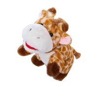 TOWARDSNAN 3D Jungle Animal Hand Puppet Soft Doll Christmas Goodie BagFiller Kids Interaction Story Telling Toy Stage Props Schools Story Telling