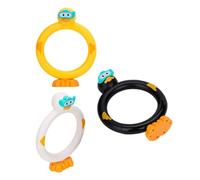 TOWARDSNAN 3PCS Sinking Diving Rings Underwater Sink Toy Encourages Lung Capacity Training for Kids Pool Activity Cartoon Dive Toy Dive Stick