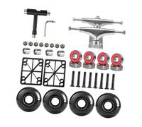 TOWARDSNAN 5" Lightweight Aluminum Skateboard Trucks Stability for Long-Distance Cruising & Tricks Smooth Riding Skateboard Trucks