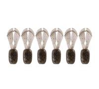 TOWARDSNAN 6lots Weight Salt Enhances Fishing Baits Professional Grades Salting Fishing Lures for Freshwaters Saltwater Anglers Multipurpose Soft Baits Lures