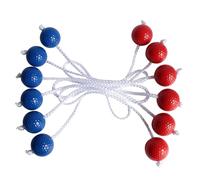 TOWARDSNAN 6Pcs Hard Golfs Training Ball Replacement Ladders Toss Game Outdoor Lawns Yard Golfs Throwing Easy to Use Ladders Ball Replacement