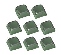 TOWARDSNAN 8Pieces Backlight Keycap Set XDA Height Wear Resistant PC for Mechanical Keyboards Comfortable Typing Keyboard Modification