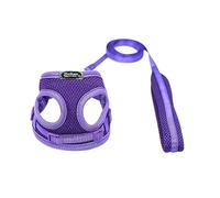 TOWARDSNAN Adjustable Pet Chest Back Traction Rope Soft Cute Out Walking Dogs Rope Breathable Harness for Dogs Product Harness Leash Escape Proof Harness Leash Large