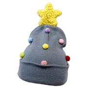 TOWARDSNAN Animated Christmas Hat Comfortable Durability Christmas Plush Novelty for Men and Women Women's Christmas Hat