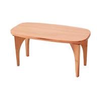 TOWARDSNAN Artisan-Crafted 1/12 Scale Simulated Wood Coffee Table Miniature Scene Setting Furniture for Model House Display Miniature Scene Decors