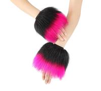 TOWARDSNAN Beautiful Plush Handcrafted Slap Bangle Slap Rings Hair Accessory Stylish Sleeves for Women and Children Plush Wrist Sleeves