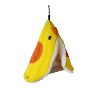 TOWARDSNAN Birdcage,Bird Perch Hammock Stick Tent for Parrots Conure Supplies Budgies Furry Blanket for Small Parrots Toy