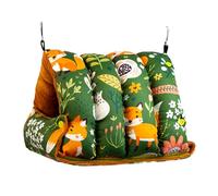 TOWARDSNAN Birdcage,Fashion Pet Bird Parrot Cages Warm Hammock Tent Bed Hanging Cave for Sleeping Small Cage Accessories Bird House