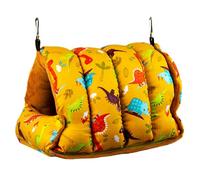 TOWARDSNAN Birdcage,Fashion Pet Bird Parrot Cages Warm Hammock Tent Bed Hanging Cave for Sleeping Small Cage Accessories Bird House