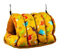 TOWARDSNAN Birdcage,Fashion Pet Bird Parrot Cages Warm Hammock Tent Bed Hanging Cave for Sleeping Small Cage Accessories Bird House