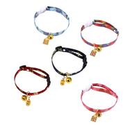 TOWARDSNAN Blessing Embroidered Necklace Cats Collars Pet Festive Collar Elegant Embroidered Festive Necklace Princess Collar Pet Jewelry Dogs Charm Bulk