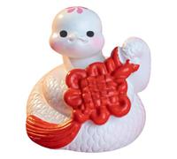 TOWARDSNAN Chinese Snake Year Sculpture Desk Ornament for New Year Decoration Adds a Touch of Tradition to Any Space Wealth Symbol