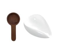 TOWARDSNAN Coffee Scale Tray Beans Container Measuring Spoon Bean Plate Dosing Tray Suitable for Home or Cafes Coffee Station Essential Set