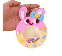 TOWARDSNAN Colorful Animal Pendant Making Kits for Children Art Class Craft Set Creative Decoration for Kindergarten Activity Animal Pendant Craft Kits