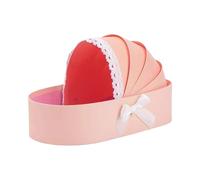 TOWARDSNAN Cradle Shape Flower Basket Empty Hamper Cardboard Gift Box Flower for Baby Showers Weddings Valentines Day Cardboard Gift Box