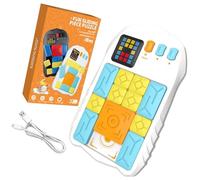 TOWARDSNAN Creative Sliding Puzzle Toy Logical Thinking Development with 7 Adjustable Difficulty Levels for Kids Slide Toy