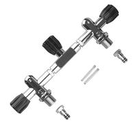 TOWARDSNAN Deeply Water Diving Double Cylinder Valves Replacement Corrosion-Proof Manifold DIN Technical Gear Enduring DIN/Yokes Double Twin Cylinder Valves