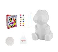 TOWARDSNAN Dinosaur Lamp Painting Activity Interactive Shaped Paint & Light Project for Ages 3+ Creative Activity Interactive Painting Night Lamp