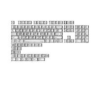 TOWARDSNAN Durability 136 Keycaps with Ergonomic Designs Keycaps Suitable for Full Size Mechanical Keyboards Durability Mechanical Keyboard