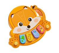 TOWARDSNAN Early Education Piano with 0-3 Year Safe Design ABS Multisensory Music Modes Hand Eye Coordination Training Tool Kids Educational Keyboard