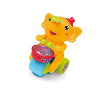 TOWARDSNAN Elephant Drummer Toy for Children Sensory Music Light Sensory Elephant for Baby Auditory Development Birthday Gift Interactive Learning