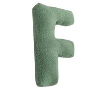 TOWARDSNAN English Alphabets Pillows Letter Cushions For Study Room Soft Plushes Removable And Washable Cover Removable Pillowcase