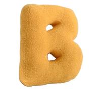 TOWARDSNAN English Alphabets Pillows Letter Cushions For Study Room Soft Plushes Removable And Washable Cover Removable Pillowcase