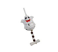 TOWARDSNAN Festival Haunting House Decoration Resin Specter Bells Ornament Hanging With Clear Tone For Halloween Party