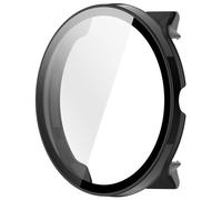 TOWARDSNAN Full Coverage Shatterproof PC Glass Case for Race 2 Smartwatch Shockproof Tempered Screen Protector Shell Guard Shockproof Housing Watch Cover Protective Gear