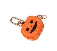 TOWARDSNAN Halloween Pumpkin Spiders Keychain Wallet Purses Bag Charm Accessories for Womens Minis Coin Purse Keychain Bag Charms Accessories