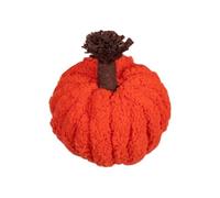 TOWARDSNAN Holiday Crochet Pumpkin Decoration Washable Polyester Handmade Table Ornament For Fall Harvest Parties Decoration