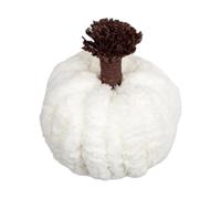 TOWARDSNAN Holiday Crochet Pumpkin Decoration Washable Polyester Handmade Table Ornament For Fall Harvest Parties Decoration