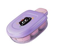 TOWARDSNAN Ice Cream Tools,Sturdy 6 Cavity Tray for Whiskies Drink Round Ball Moulds with Lid Nonstick Releases Food Safe Materials