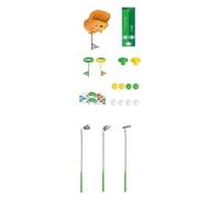 TOWARDSNAN Kids Golf Starter Set with Swing Trainer & Adjustable Clubs for Indoor Play Children's Swing Training Tool