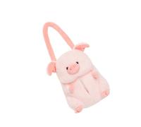 TOWARDSNAN Lovely Animal Shaped Car Tissue Dispenser Paper Towel Holder with Hanging Strap Storage Bag for Home and Travel Tissue Holder Plush
