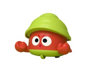 TOWARDSNAN Lovely Cartoon Crabs Push Car Toy Manual Operations Early Childhood Activity Model Vehicle for Indoor and Outdoor Fun Toddler Early Learning