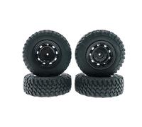 TOWARDSNAN Metal Hubs Tire Set Modification Kits for Improving Driving and Stability for MN90/MN98/99S Vehicle 4Pieces Remote Control Toy Accessories