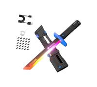 TOWARDSNAN Multicolor Sparking Swords Toy with Realistic Sound Mist for Roleplay Kids Swords