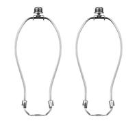 TOWARDSNAN Pack of 2 Multifuntional Lamp Harp Set Standard Saddles Part Lighting Hardware Component Suitable for 8Inch Shades Lamp Fittings