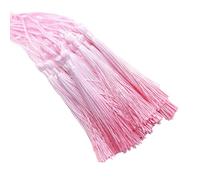 TOWARDSNAN Pack of 20 Multicoloured Tassels Soft Silkily Handmade Small for Craft Project Accessories and Jewelry Making Multicoloured