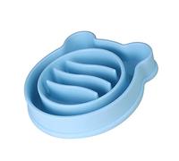TOWARDSNAN Pet Dog Slow Food Bowl Fat Help Cartoon Bear Shape Anti-choking Thickened Multiple Colors Shapes Slow Feeder Dog Bowls for Large Dogs Slow Feeder Dog Bowls Small Breed
