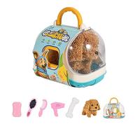 TOWARDSNAN Plush Interaction Toy for Baby Learn to Crawl Electronic Dog Simulation Pet Raising Barking & Walking Kids Gift Interactive Plush Toy