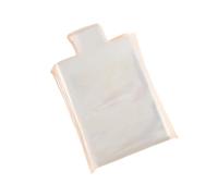 TOWARDSNAN PP Card Protectors 100pcs Embossed Label Design Smooth Sliding Tabbed Cards Sleeves for Gaming Trading Storage Pull Tab Sleeves